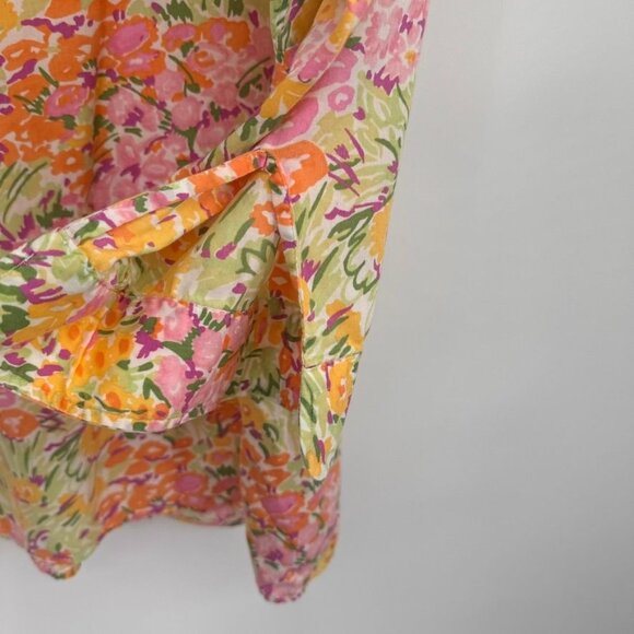 Lauren Ralph Lauren Womens Floral Button-Up Shirt size 2X plus Cotton - Picture 9 of 9